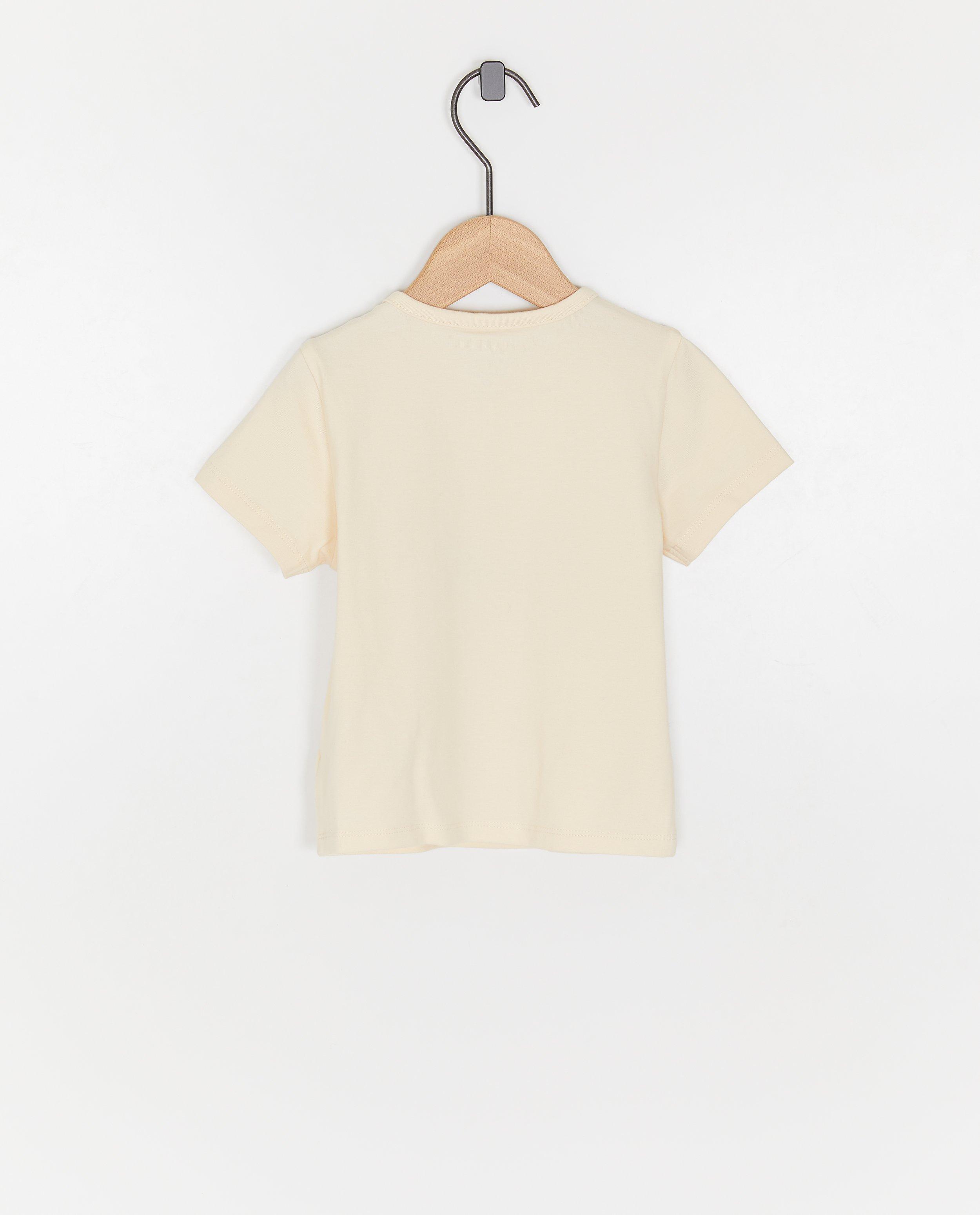 Bumba T-shirt med tryck Bumba vit