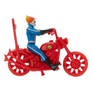 Marvel Legends Retro Collection Actionfigur mit Fahrzeug - Ghost Rider