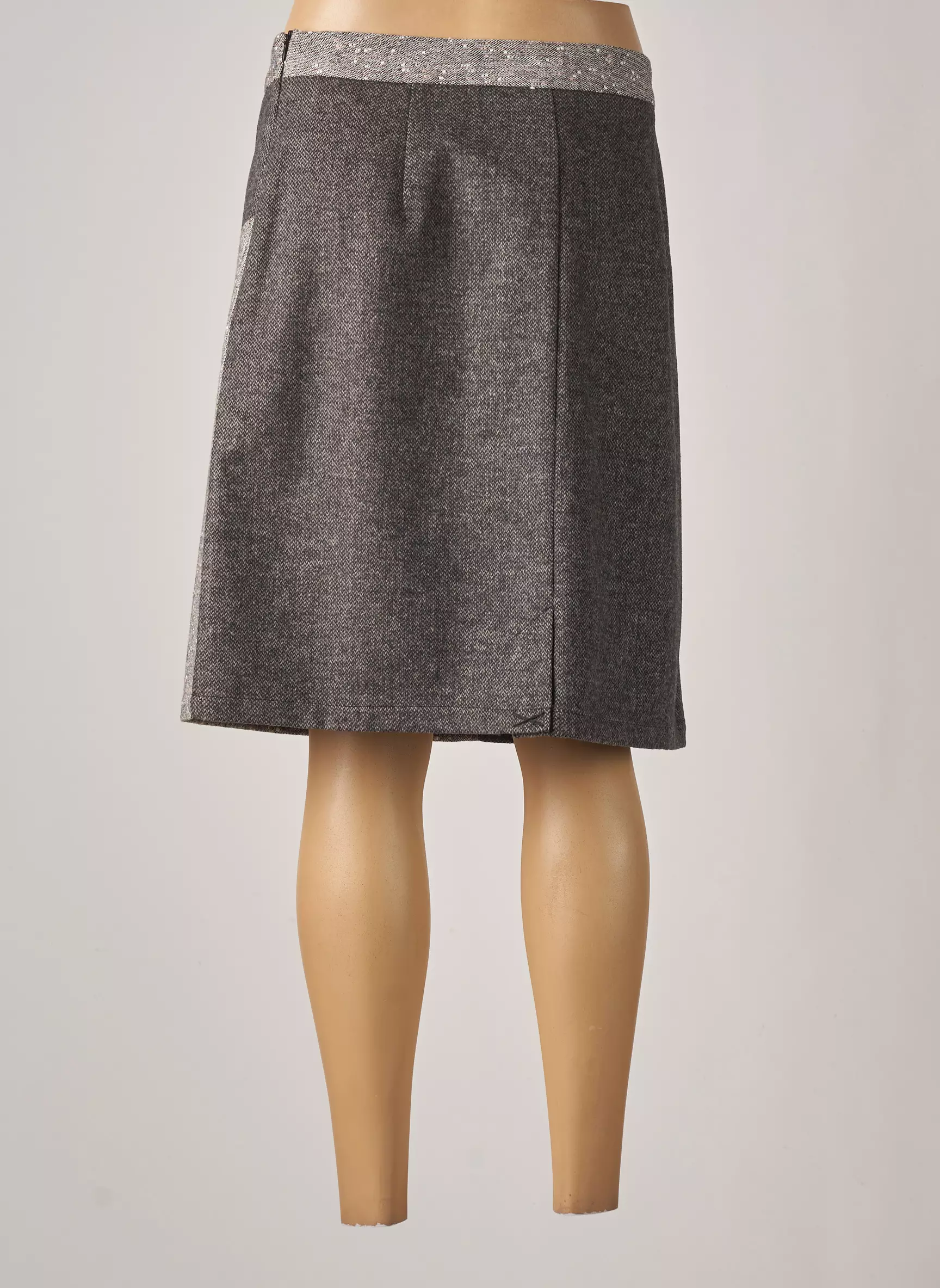 Julie Guerlande Jupes Mi Longues Femme couleur gris