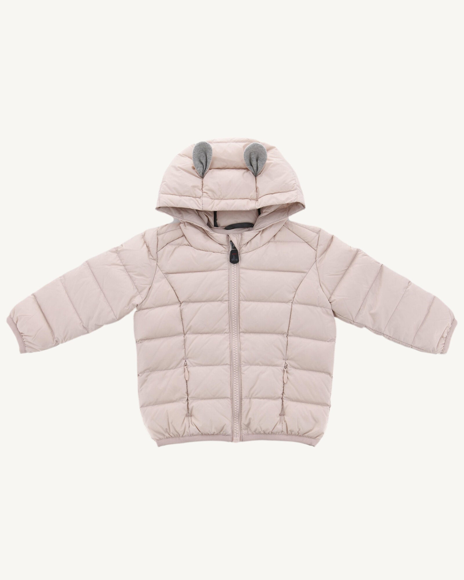 Doudoune à capuche bébé Grand Froid Rose pale Charlie