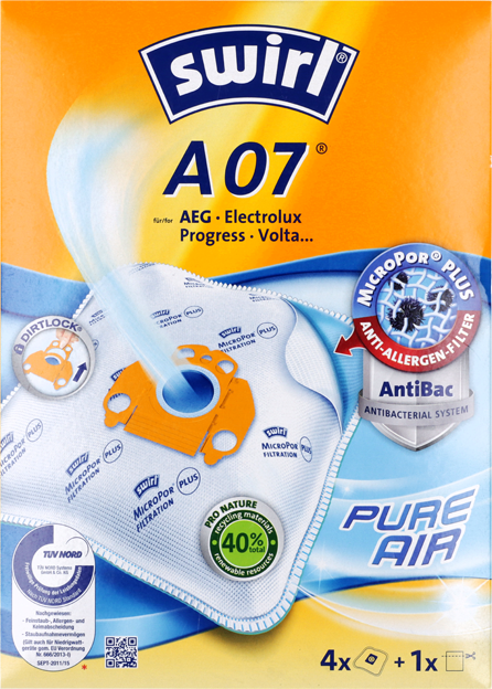 Swirl A07 Staubsaugerbeutel MicroPor