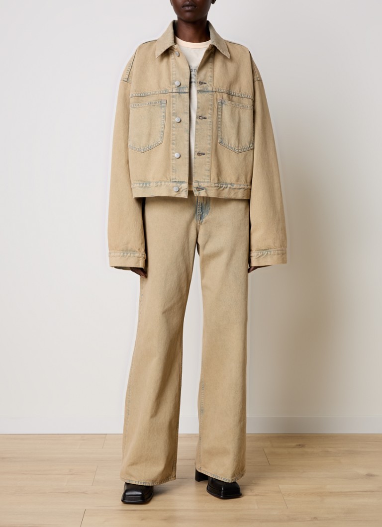 Giacca in denim Acne Studios con tasche sul petto