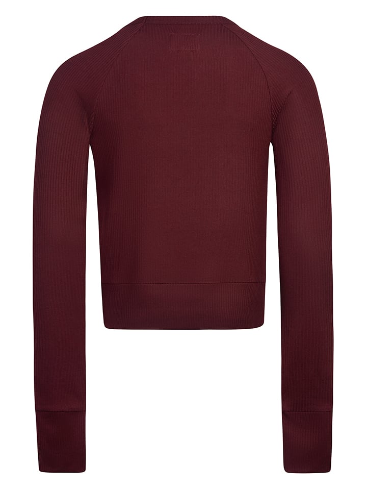 Converse Longsleeve in Dunkelrot günstig kaufen