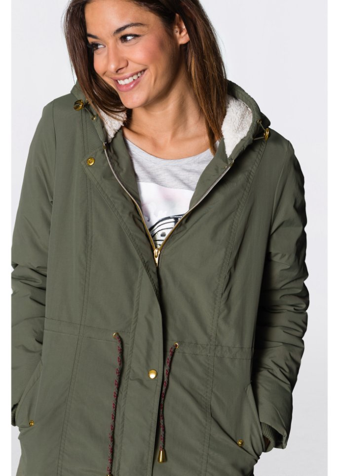 Parka mit Teddy-Futter