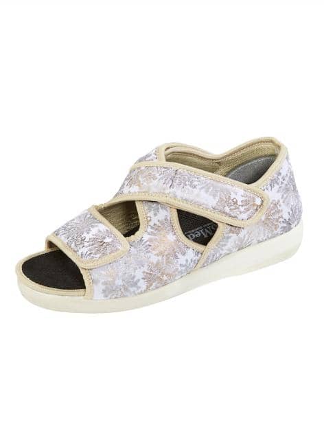 Klettsandalette mit verstellbaren Klettverschlüssen