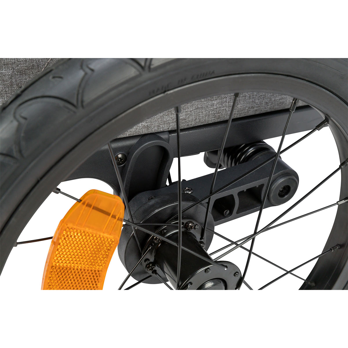 Trixie Fahrrad-Anhänger Grau/Salbei günstig kaufen bei ZooRoyal