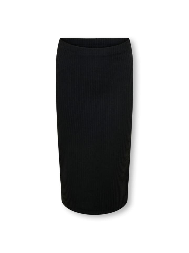 KIDS ONLY Maxirock KOGNELLA LONG SIDE SLIT SKIRT in black günstig kaufen