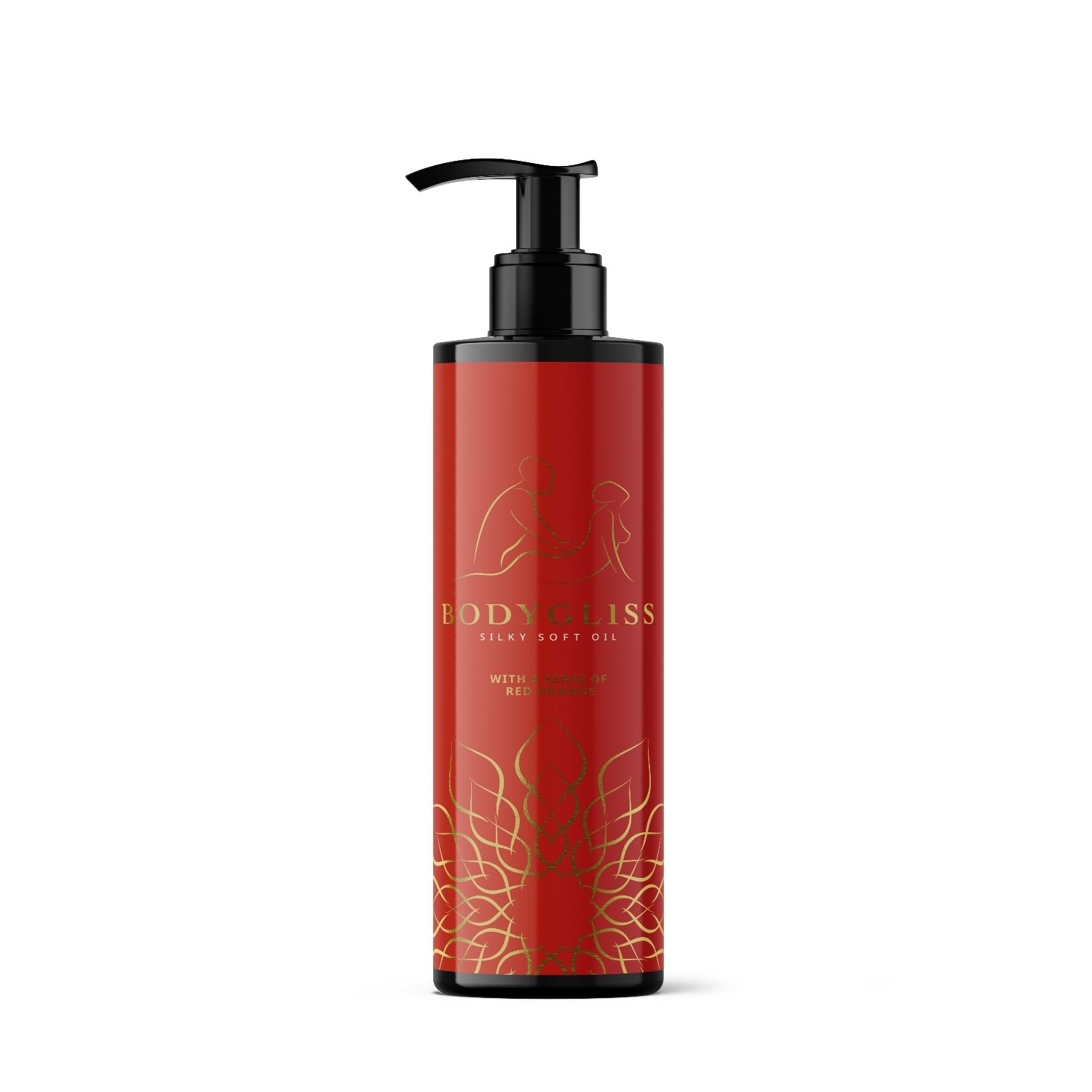 Massageöl und Gleitmittel in 1 Blutorange - 150 ml