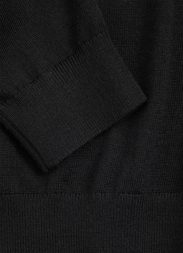 Pull en laine fine Reiss Earl à col en V