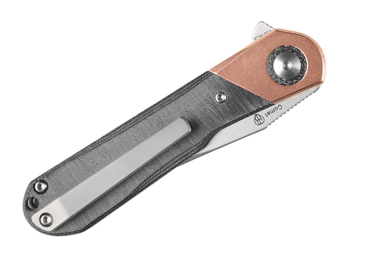 Comet Copper Micarta Black