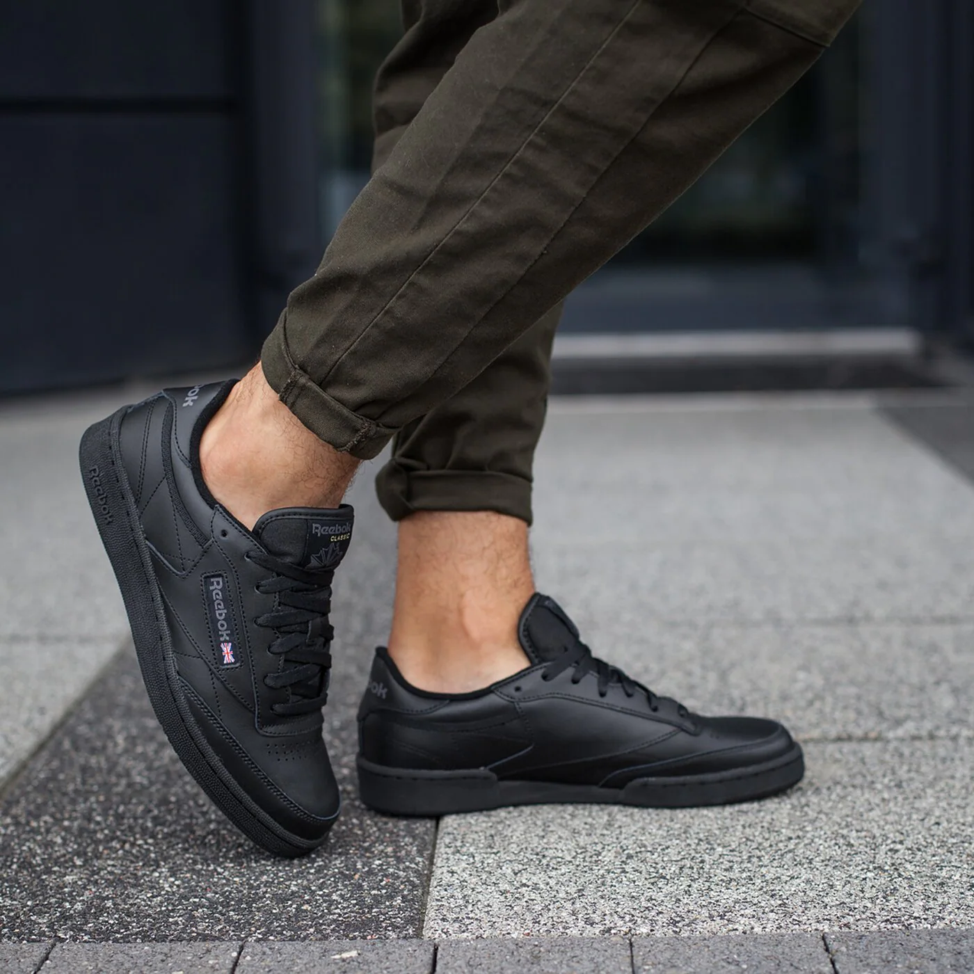 REEBOK CLUB C 85 Schwarz