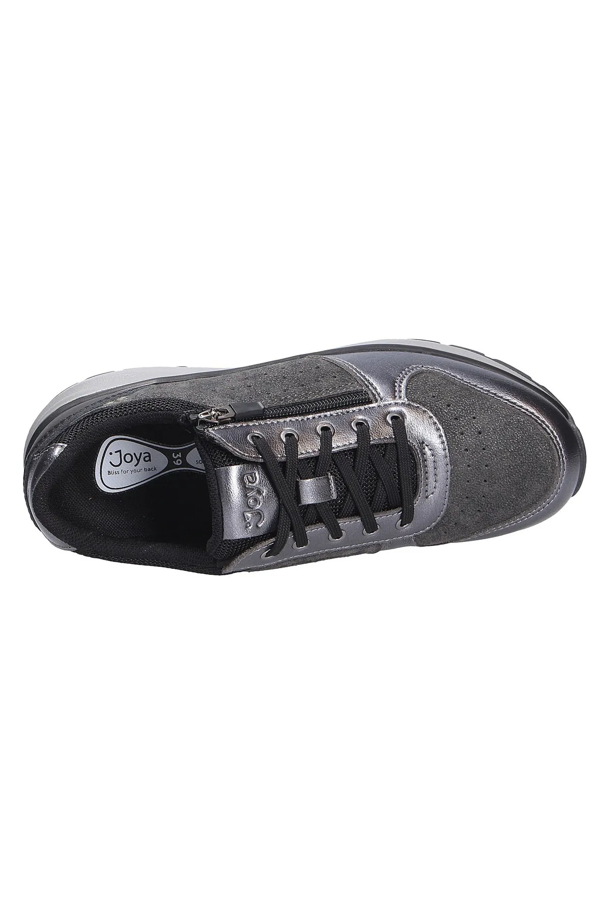 Joya  Komfort-Schnürschuh DYNAMO ZIP W DARK GREY