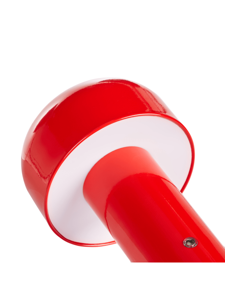 Beliani Tischleuchten BESOS in Rot - (W) 12 x (H) 21 x (L) 12 cm günstig kaufen onesize