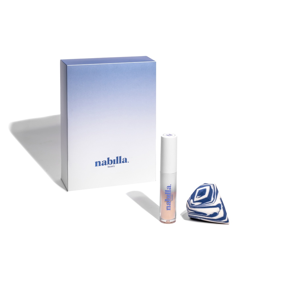 nabilla beauty Coffret PURE 10N Correcteur crémeux + Éponge à Maquillage