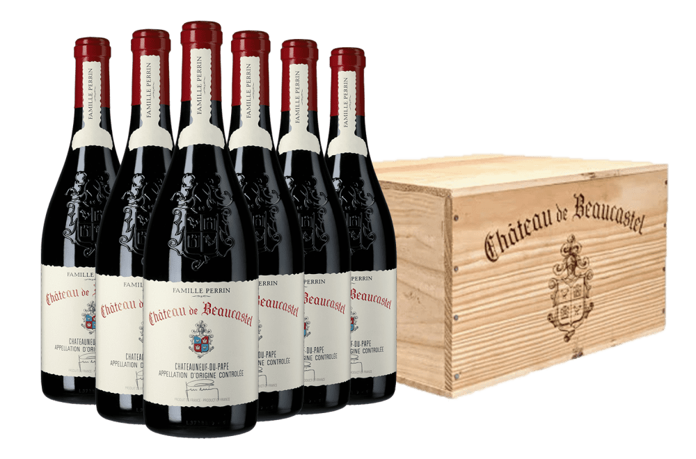 Perrin / Beaucastel Sammlerbox: Chateauneuf du Pape Chateau de Beaucastel