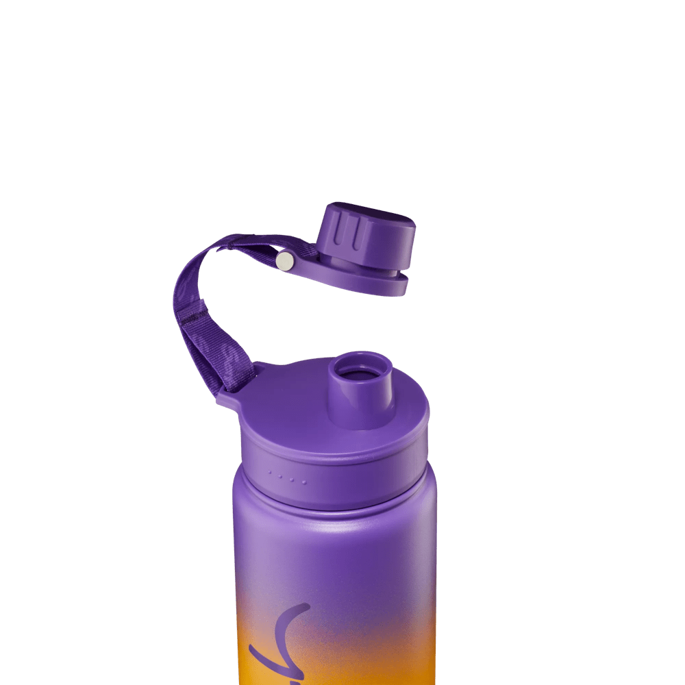 Trinkflasche Purple Graffiti