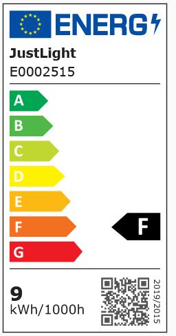 JUST LIGHT LED-Deckenleuchte ACRI, mit RGB Farbmodus, CCT, dimmbar, schwarz