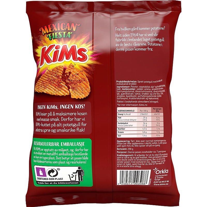 Kims Kims 200 g  Mexican Fiesta