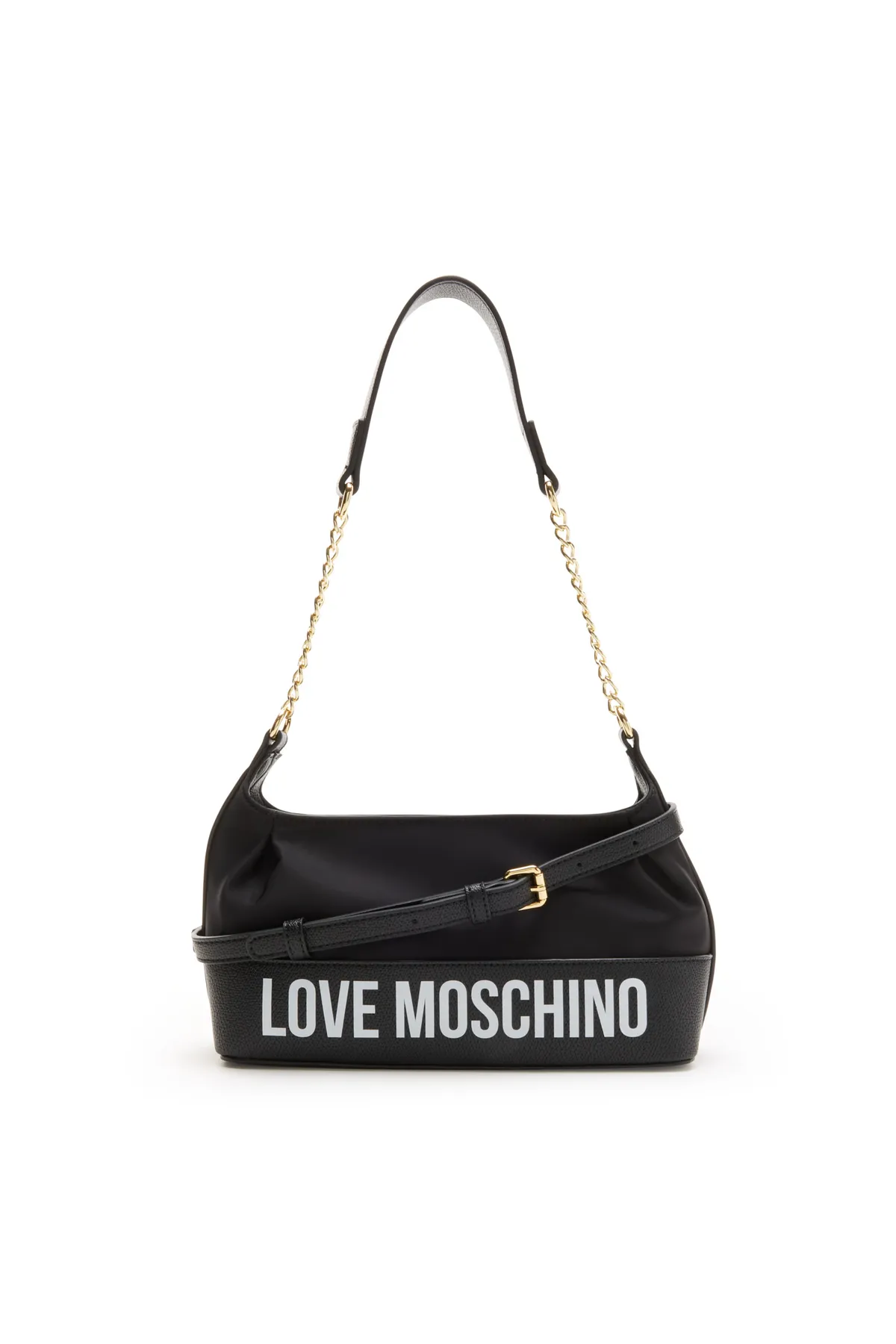 1'ASLAN  Love Moschino Damen Schultertasche Schwarz Jc4254pp0ike100a