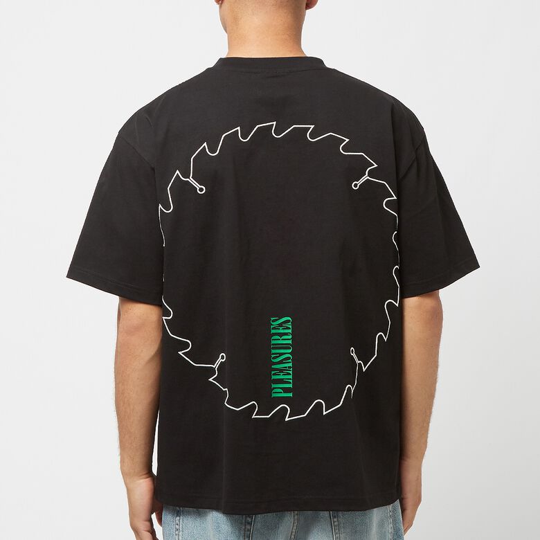 Pleasures Saw Heavyweight T-Shirt Black