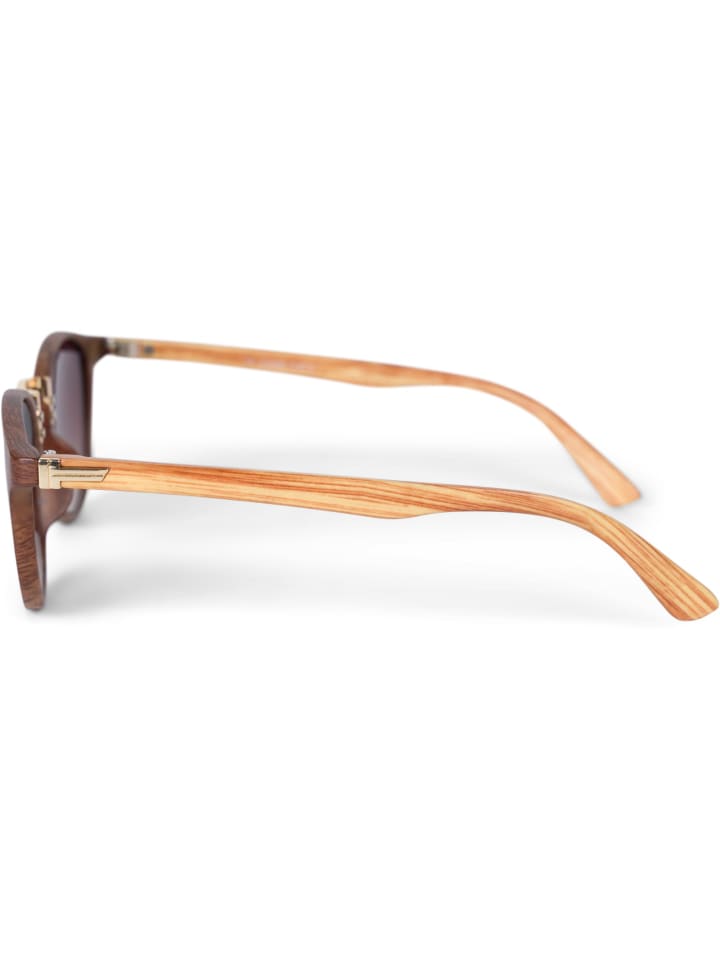 styleBREAKER Sonnenbrille in Braun-Gold / Braun Verlauf günstig kaufen onesize