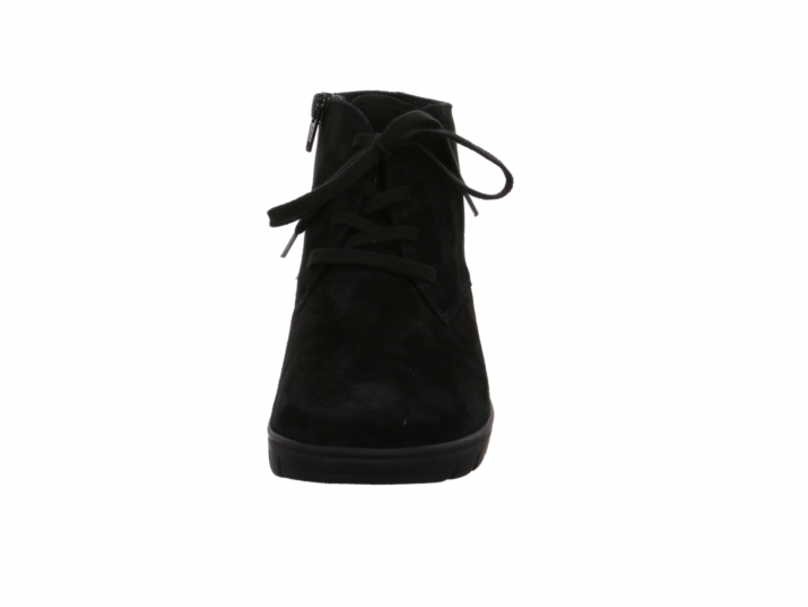 SEMLER Schnür-Stiefeletten schwarz Judith