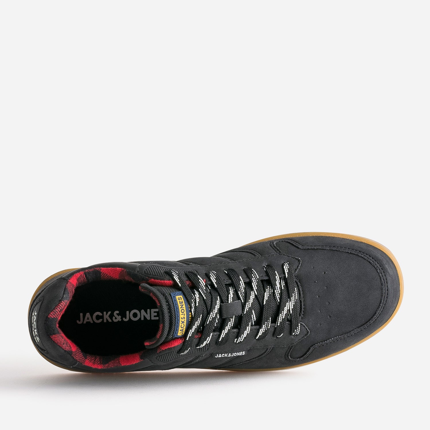 Tennis JACK&JONES noire semelle gomme