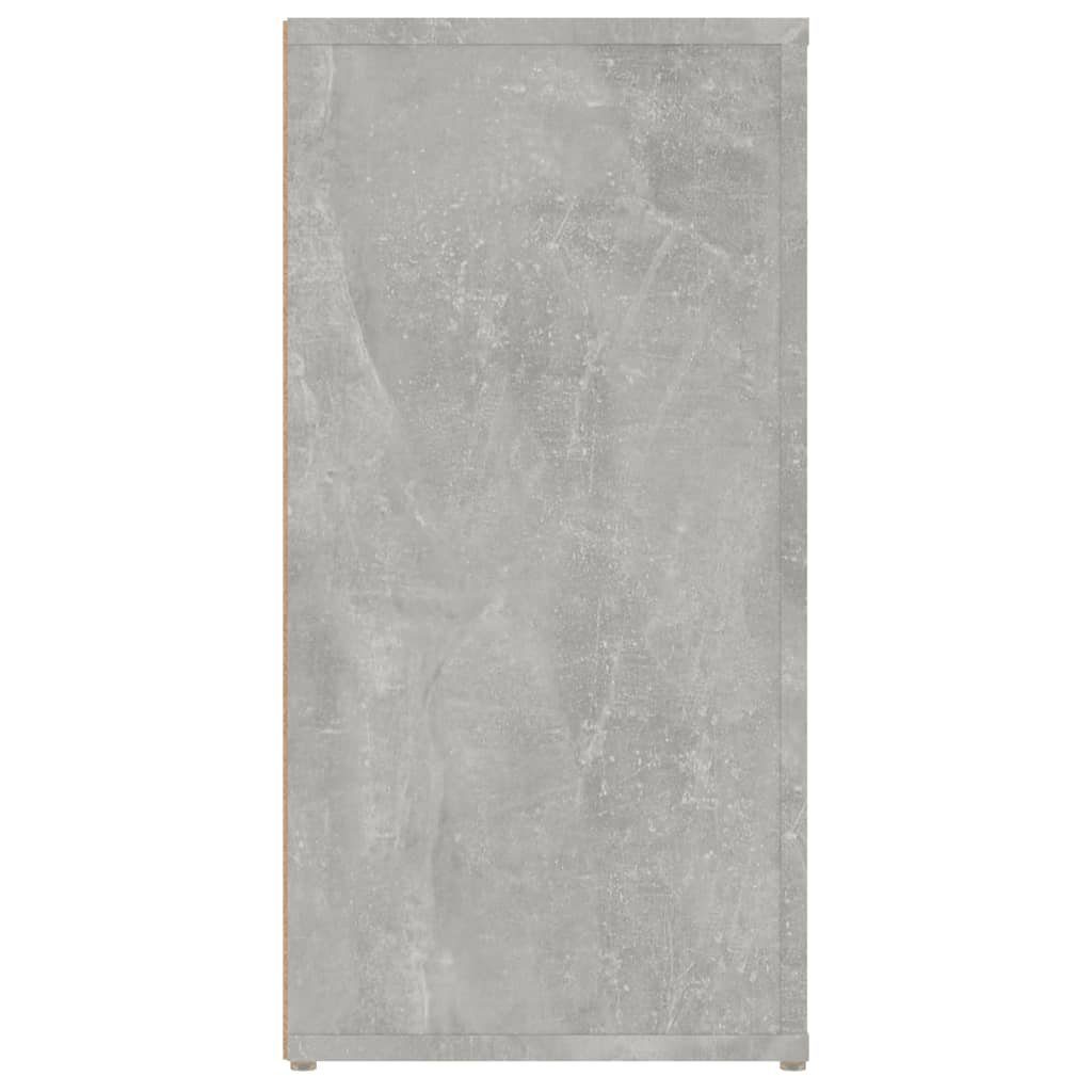 vidaXL Sideboard Sideboard Betongrau 100x30x59,5 cm Holzwerkstoff (1 St)