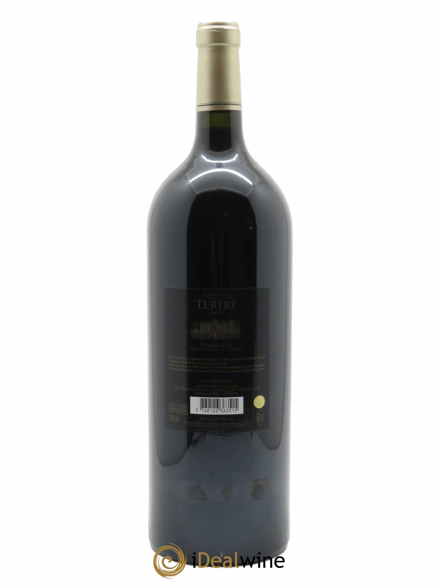 Château du Tertre 5ème Grand Cru Classé  2019 - Lot de 1 Magnum