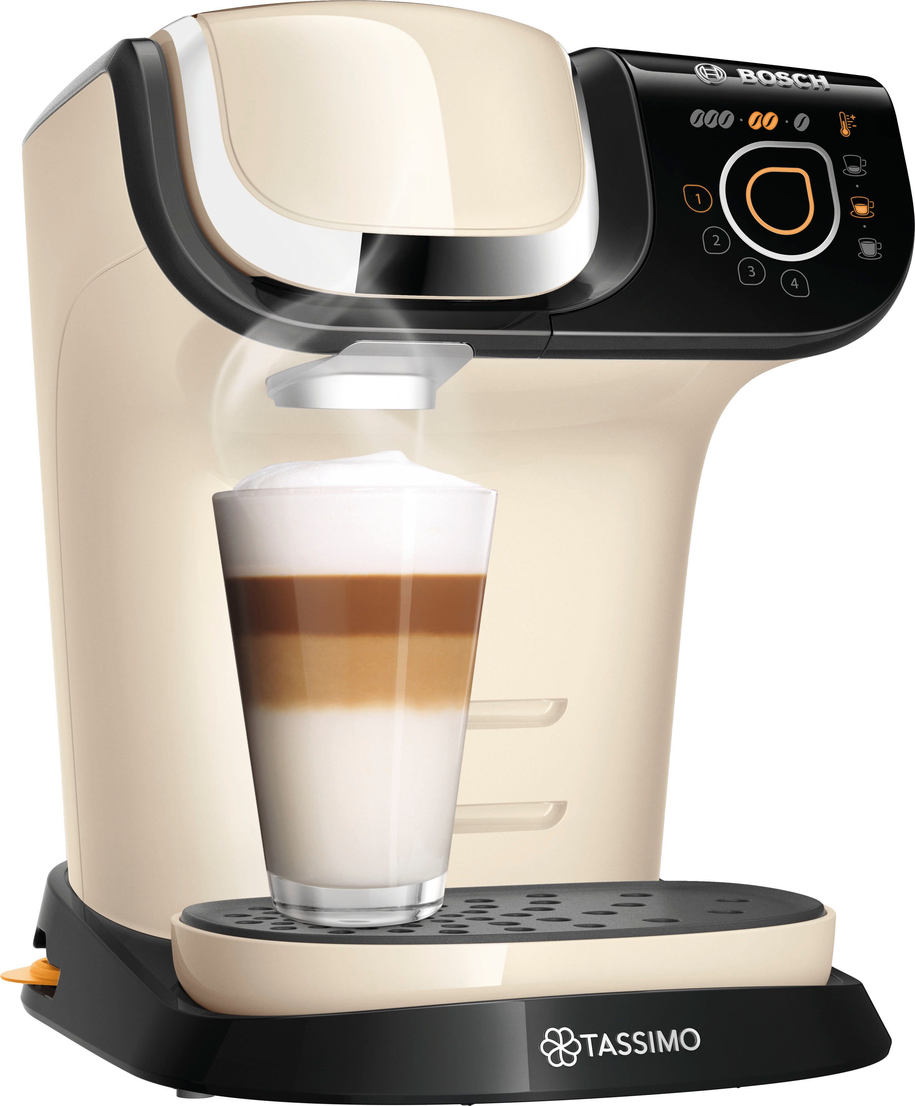 TASSIMO Kapselmaschine MY WAY 2 TAS6507, inkl. 2 Gläser by WMF im Wert von 9,99 € UVP