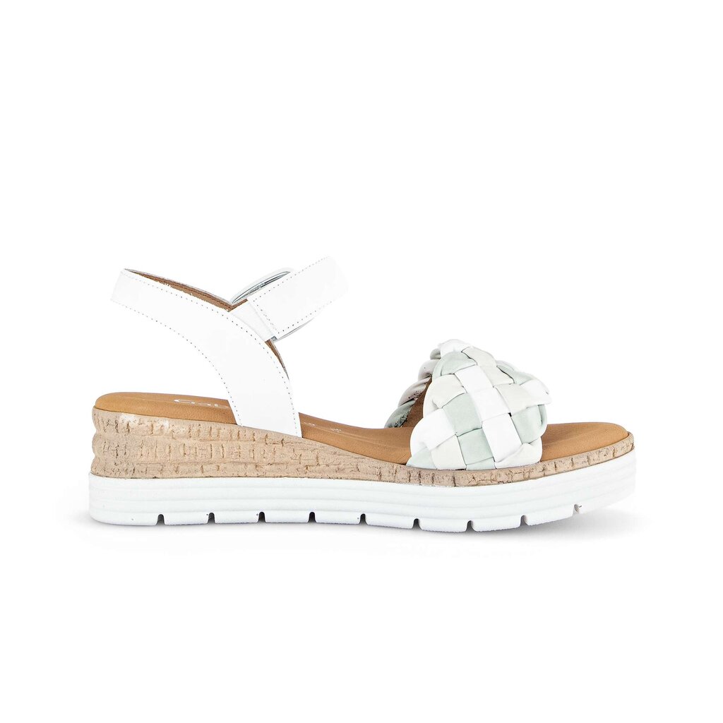 Gabor comfort Keilsandalette weiß