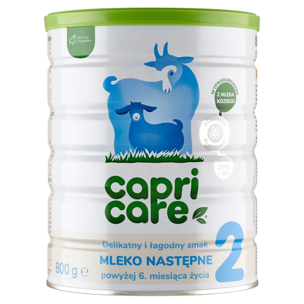 „CapriCare Milk Next“ po 6 mėnesių