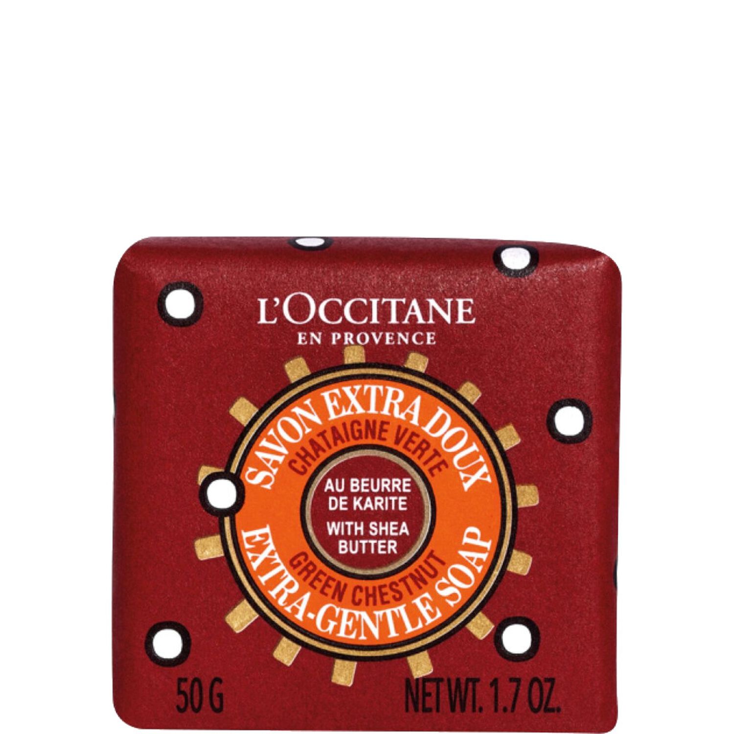 l'occitane Karité Savon Extra Doux - Châtaigne Verte 50g
