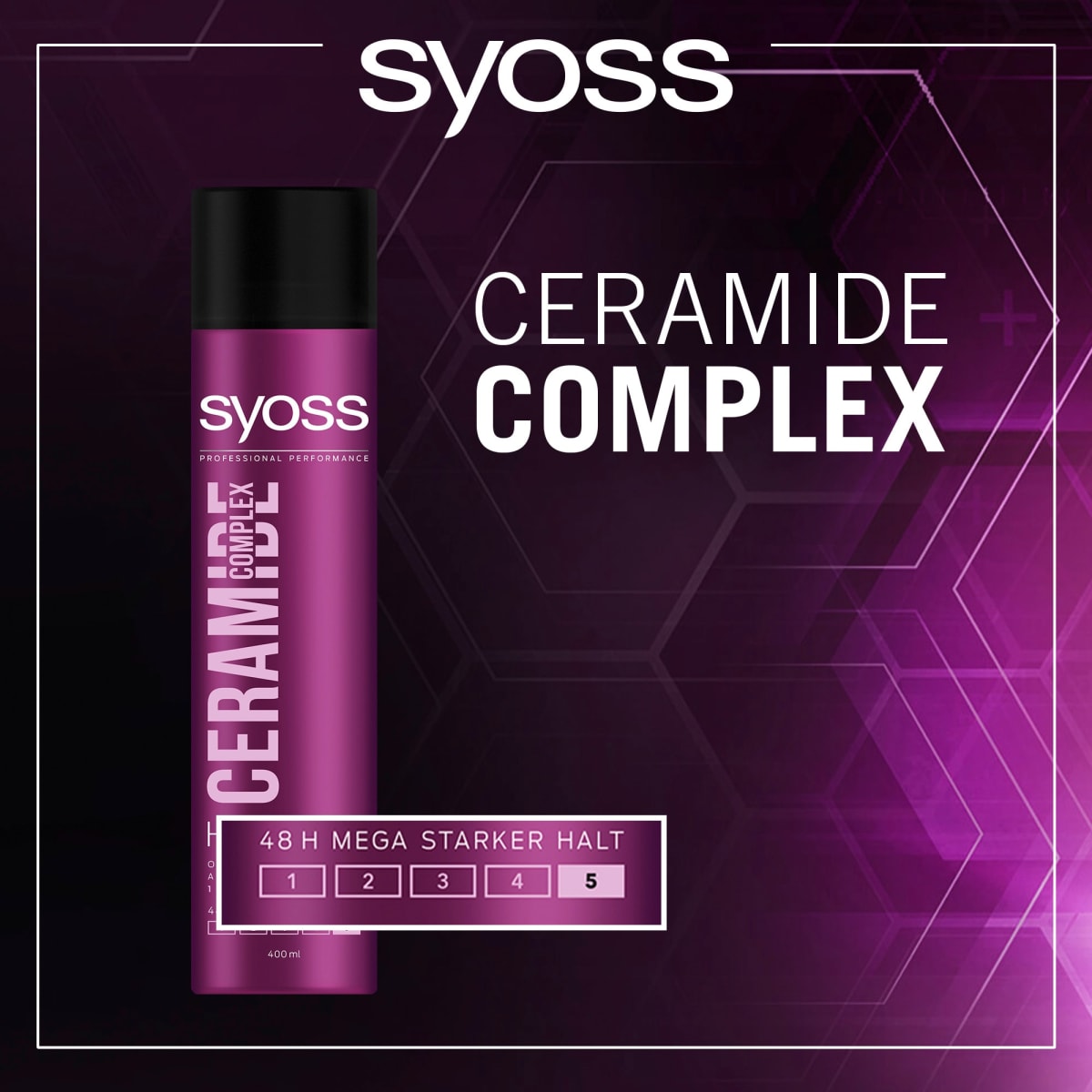 Haarspray Ceramide, 400 ml
