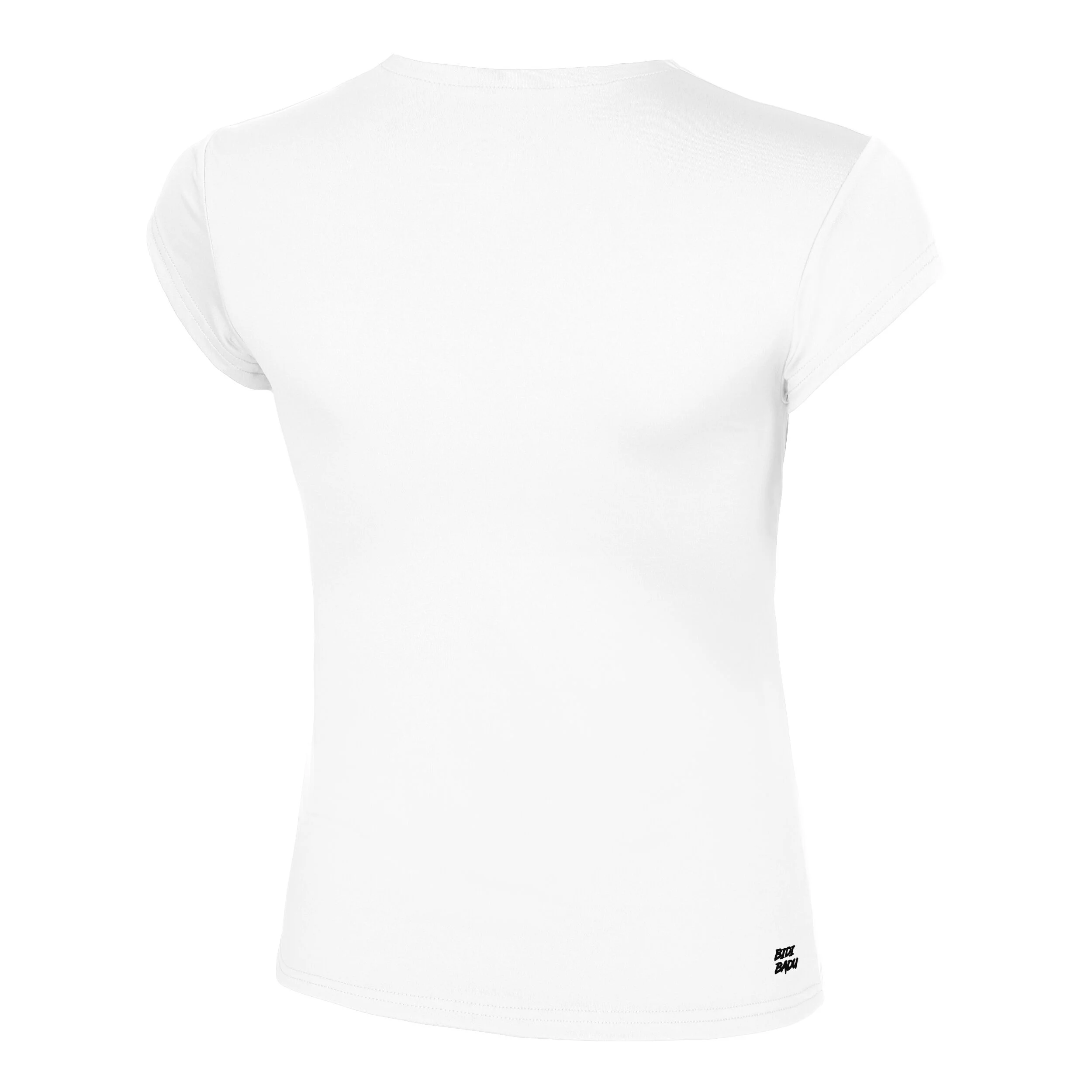Crew V-Neck T-Shirt Damen - Weiß