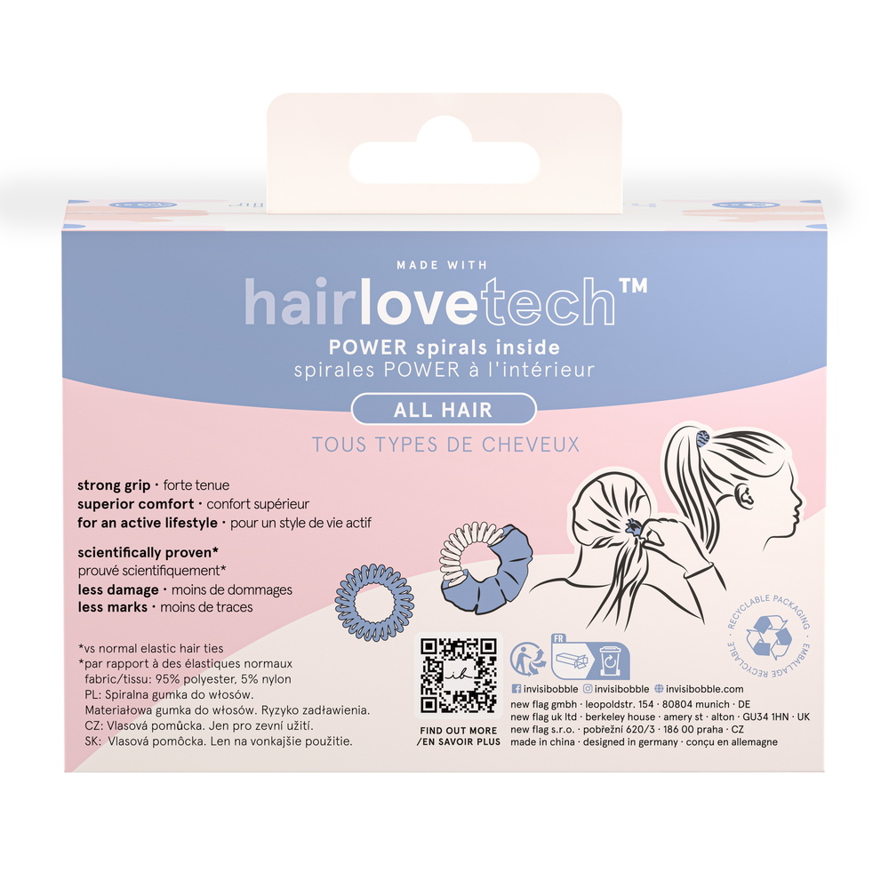 Invisibobble IB GIFT SET Nothing Can Stop Me 4pc Coffret
