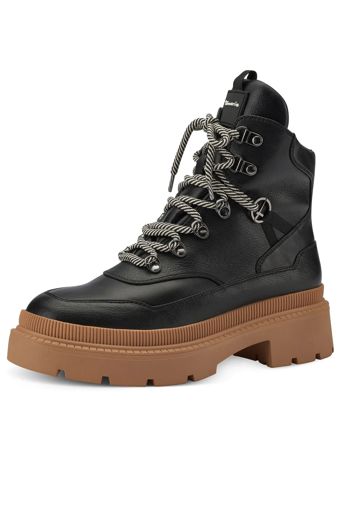 Tamaris  Stiefelette - Schwarz - Blockabsatz