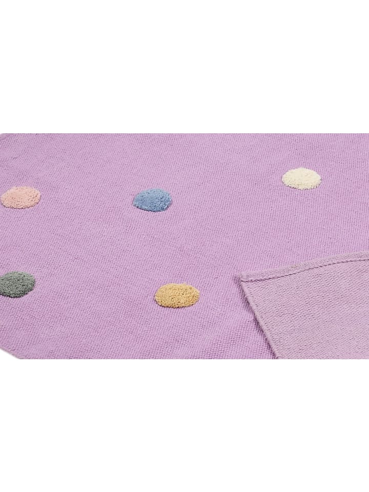 Happy Rugs Teppich COLORDOTS flieder/multi günstig kaufen