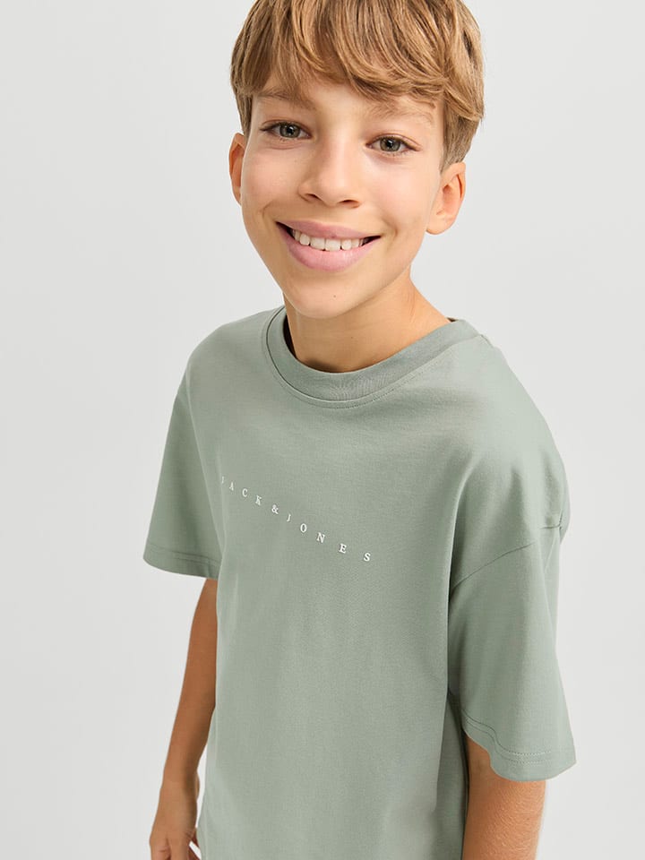 JACK & JONES Junior Shirt in Grün günstig kaufen