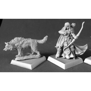 Adowyn & Leryn (Iconic Hunter & Wolf)
