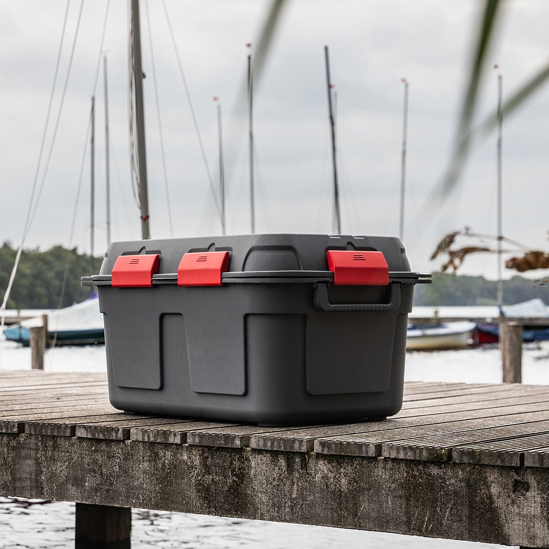 Sunware Q-line 130 Liter wasserdichte Aufbewahrungsbox