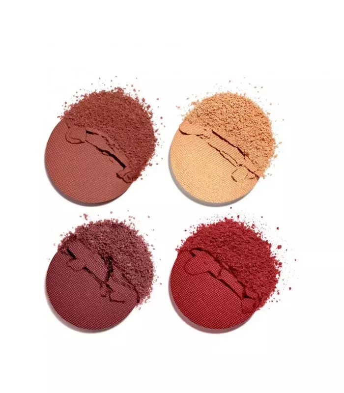 CRÉATION EXCLUSIVE LES 4 ROUGES YEUX ET JOUES Ombres à paupières et fards à joues
