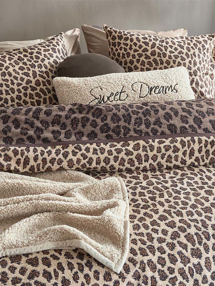 Rivièra Maison Bettwäsche-Set ''Cheetah'' in Hellbraun/ Braun günstig kaufen
