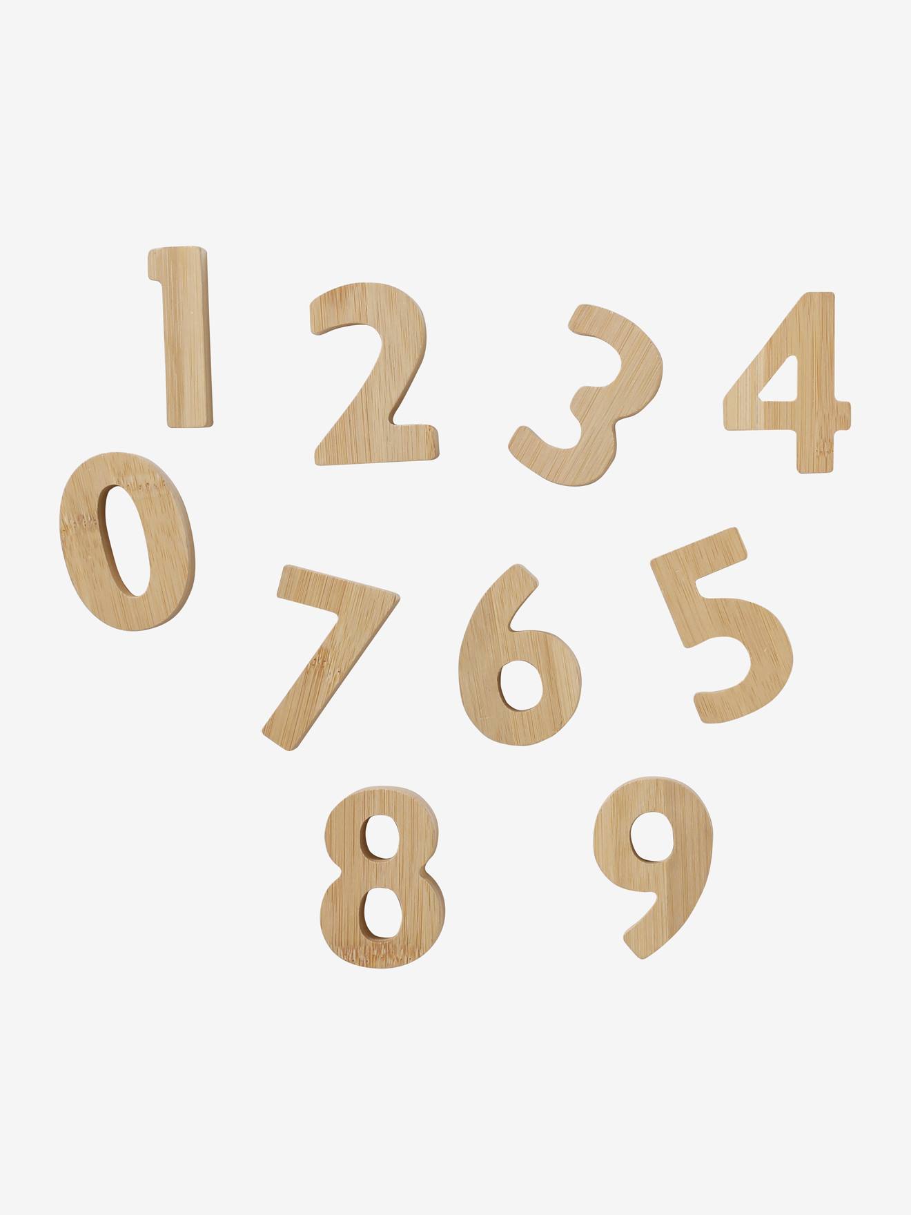 Vertbaudet Bambus-Ziffern - beige