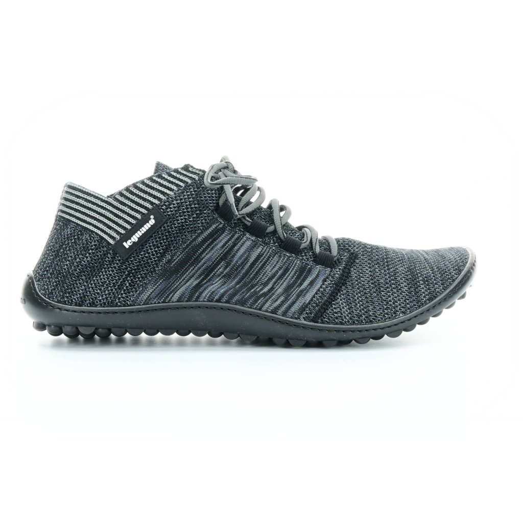 Leguano Beat Anthrazit Barfussneakers