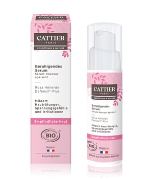 Cattier Gesichtspflege Rosa Heilerde - Defensil-Plus Gesichtsserum-30 ml