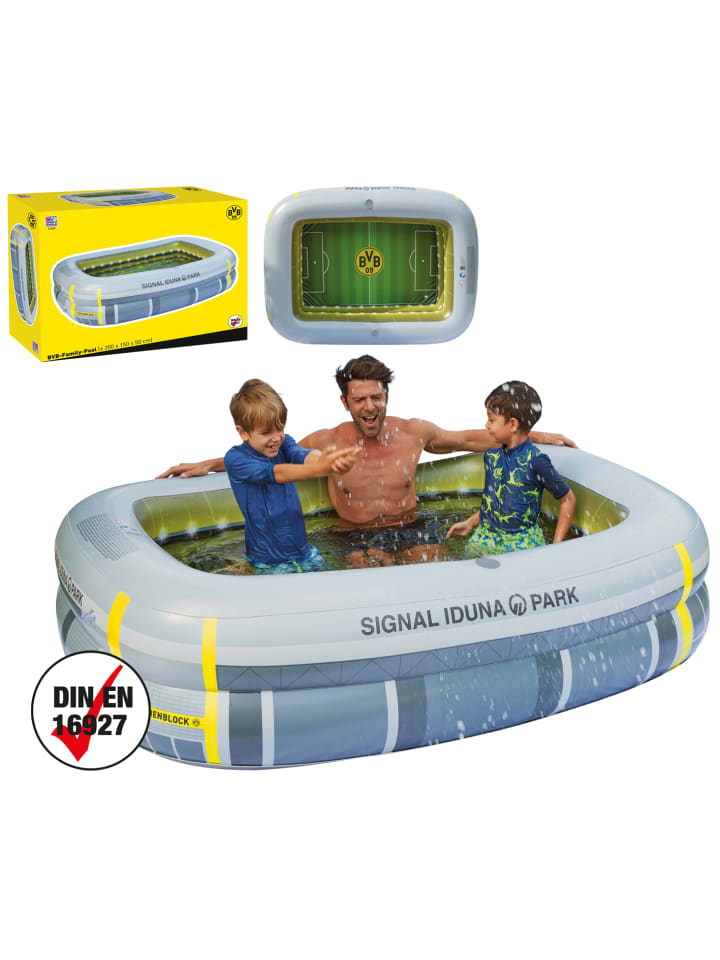 Happy People Family Pool - BVB Borussia Dortmund (200x150x50cm) in mehrfarbig günstig kaufen onesize