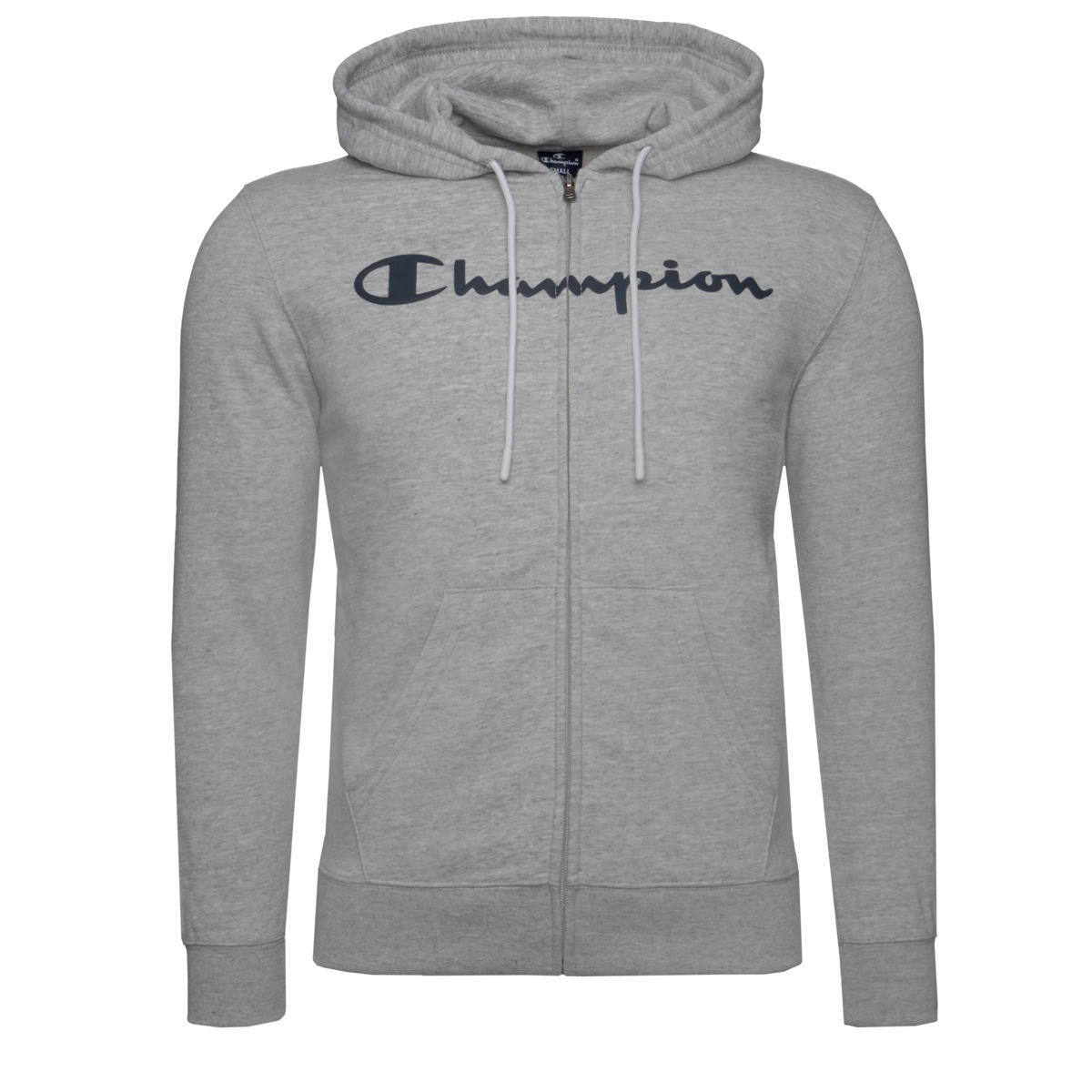 Champion Hooded Full Zip Sweatjacke grau