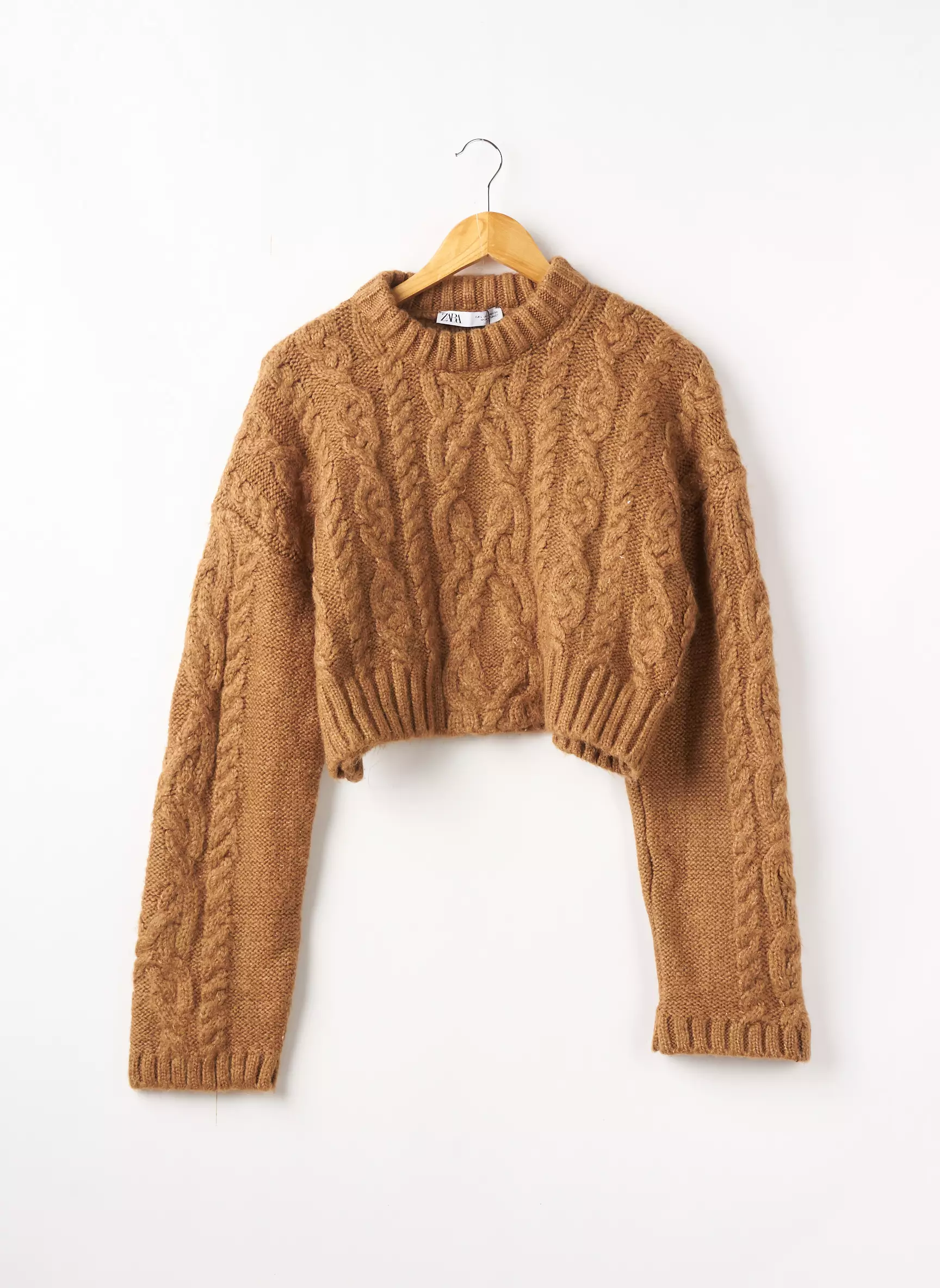 Zara Pulls Femme couleur marron