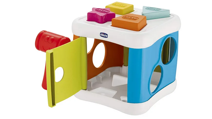 Chicco - Chicco – 2 in 1 Sortier und Schlag Würfel